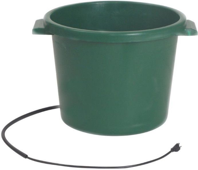 Farm Innovators Heated 16 Gallon Livestock Water Tub w/Heating Element  - HT-200