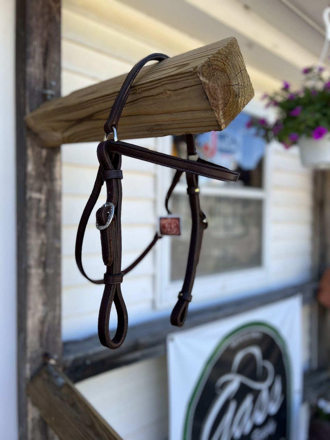 Circle L Training Headstall, D.Oil - Small Horse