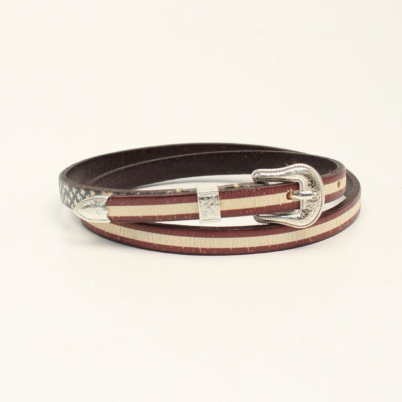 Hat Band - Distressed USA Flag