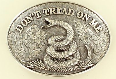 Belt Buckle - Belt Buckle - "Don't Tread On Me"