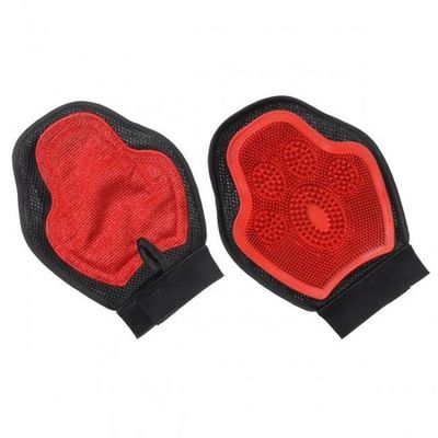 Scrub and Shed Mitt Red/Blk