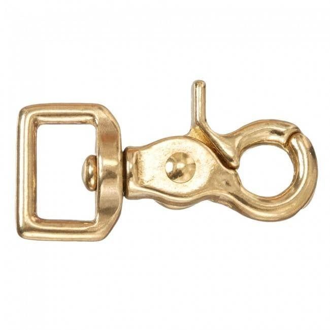 Brass Scissor Snaps - 3/4"