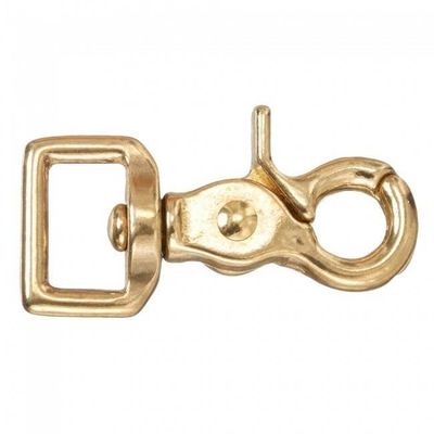 Brass Scissor Snaps - 3/4"