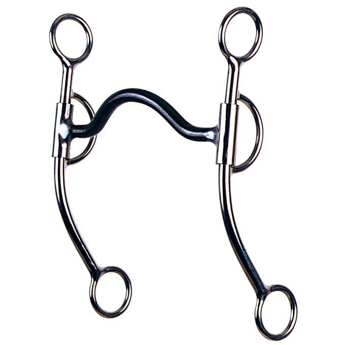 Curb - Reinsman D & L Reiner ⅜” Sweet Iron Ported Bit, 5"