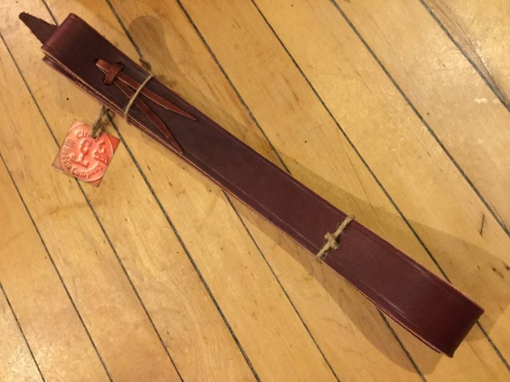 Leather Latigo Tie Strap -  6' x 1-3/4"