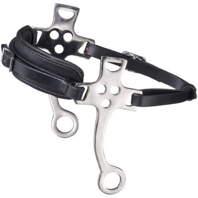 Hackamore - Padded Leather Nose - Horse Size