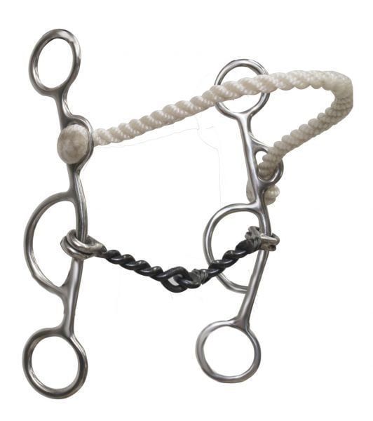 Combination - Showman Stainless Steel Bit, Rope Nose