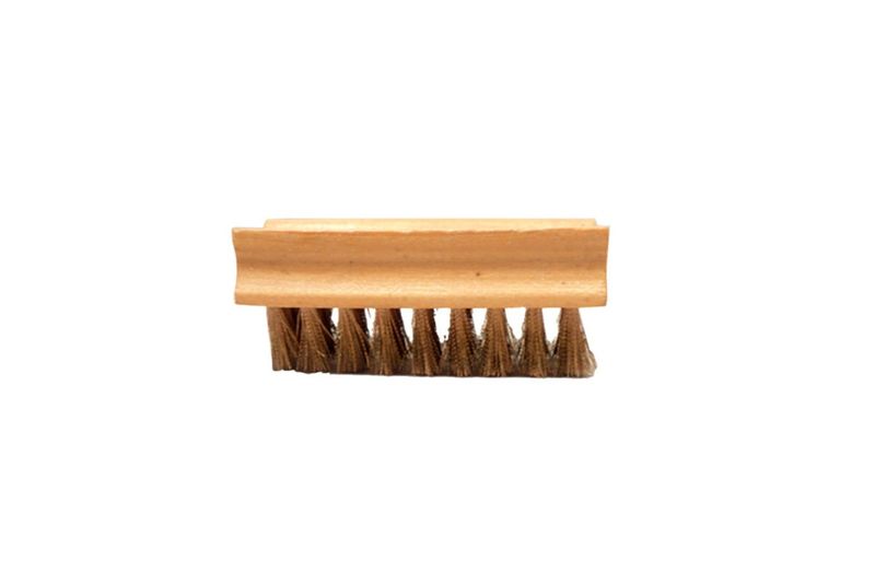 Wood and Wire Suede Brush