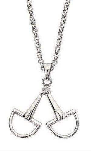 Necklace - Sterling Silver Snaffle Bit