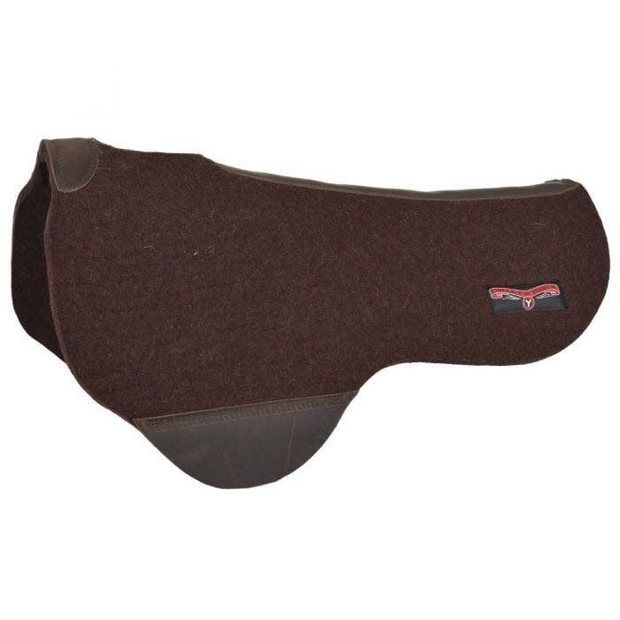 Dropped Rigging Trail Pad - Chocolate - 34"D x 30"S x 3/4"