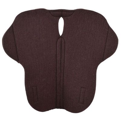 Dropped Rigging Trail Pad - Chocolate - 34"D x 30"S x 3/4"