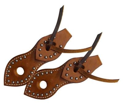 Slobber Straps - Studded Leather