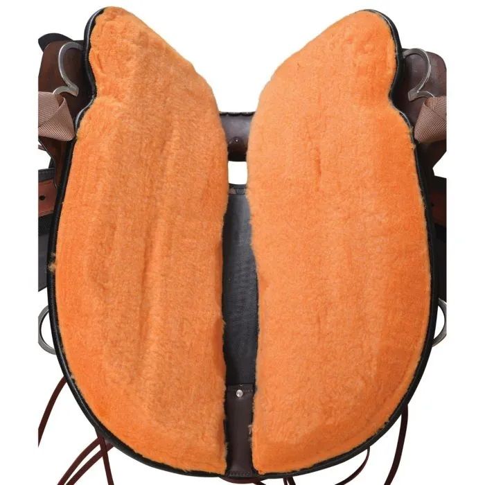 15" Wide Circle Y Omaha Flex2 Lite Saddle - Walnut
