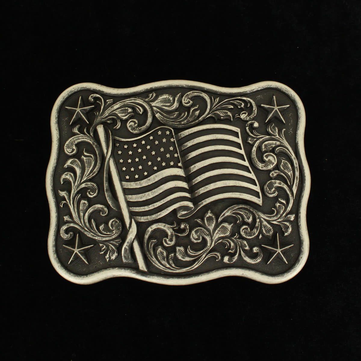 Belt Buckle - Smooth Edge Flag