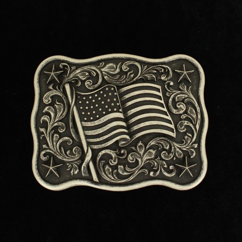 Belt Buckle - Smooth Edge Flag Belt Buckle - Smooth Edge Flag