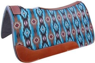 Showman Southwest Printed Felt Saddle Pad