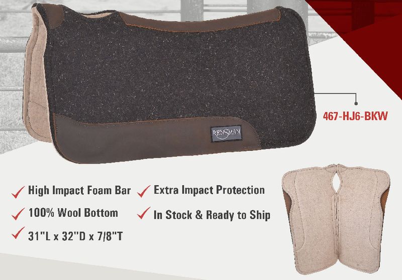 Reinsman APEX Extreme Performance Pad - 31"L x 32"D x 7/8"