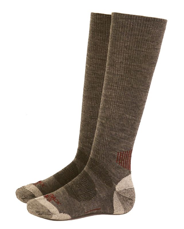 Outback River Hills Sock, Heather Brown OS