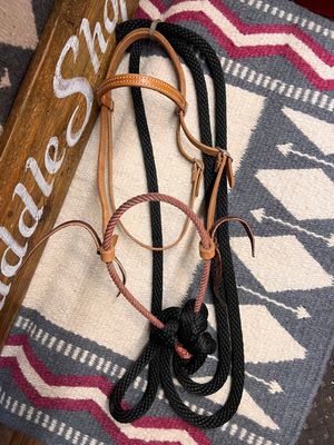Circle L Bosal with Nylon Reins - Pony Size