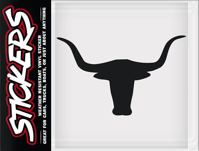 Sticker - Longhorn Steer Head
