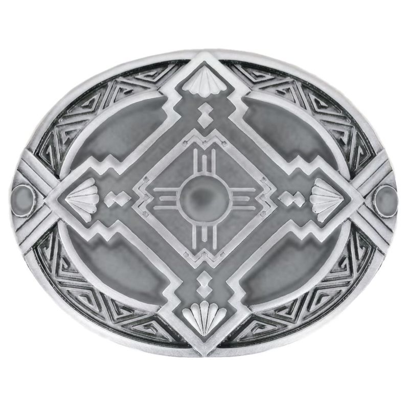 Belt Buckle - Oval Southwestern Belt Buckle - Oval Southwestern