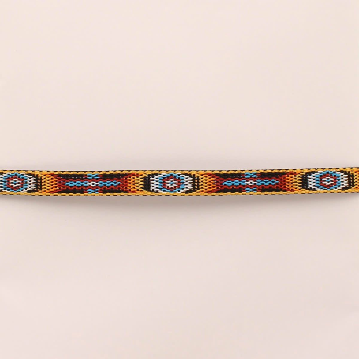 Hat Band - Horse Hair Tassel Sunset Colors