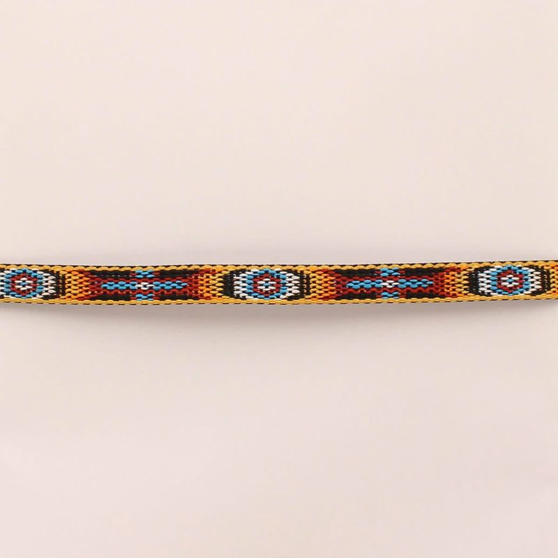 Hat Band - Horse Hair Tassel Sunset Colors