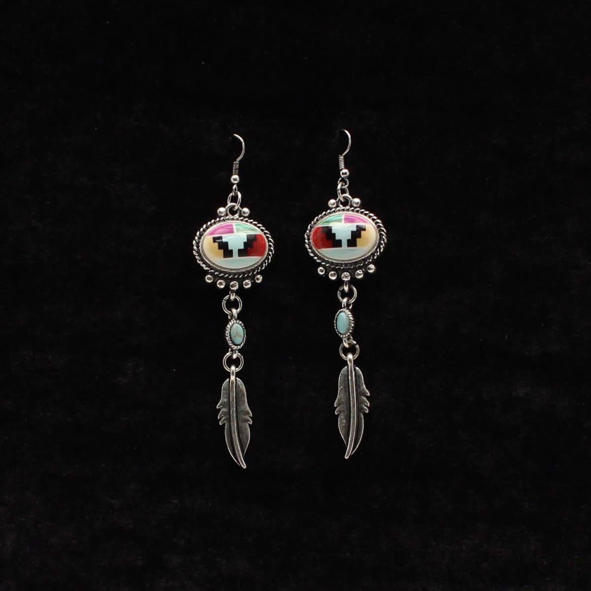 Earrings - Southwestern Feather
