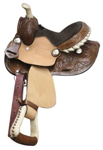 8" Pony Double T  Saddle