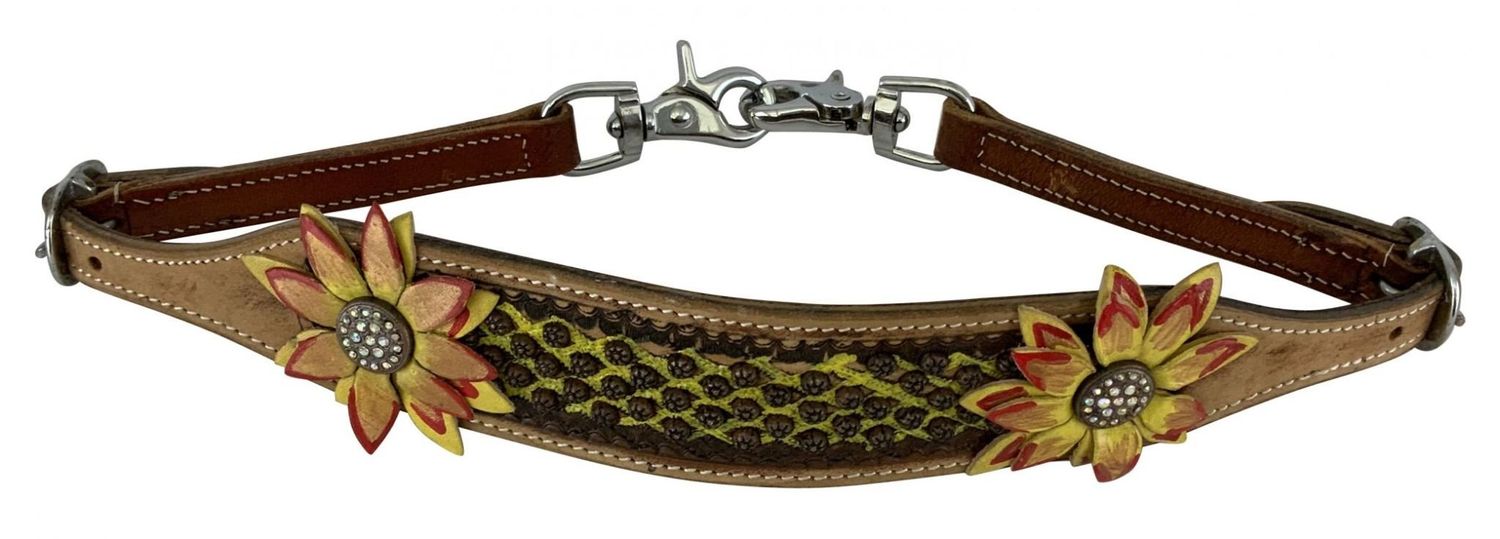 Wither Strap - Studded with Flowers