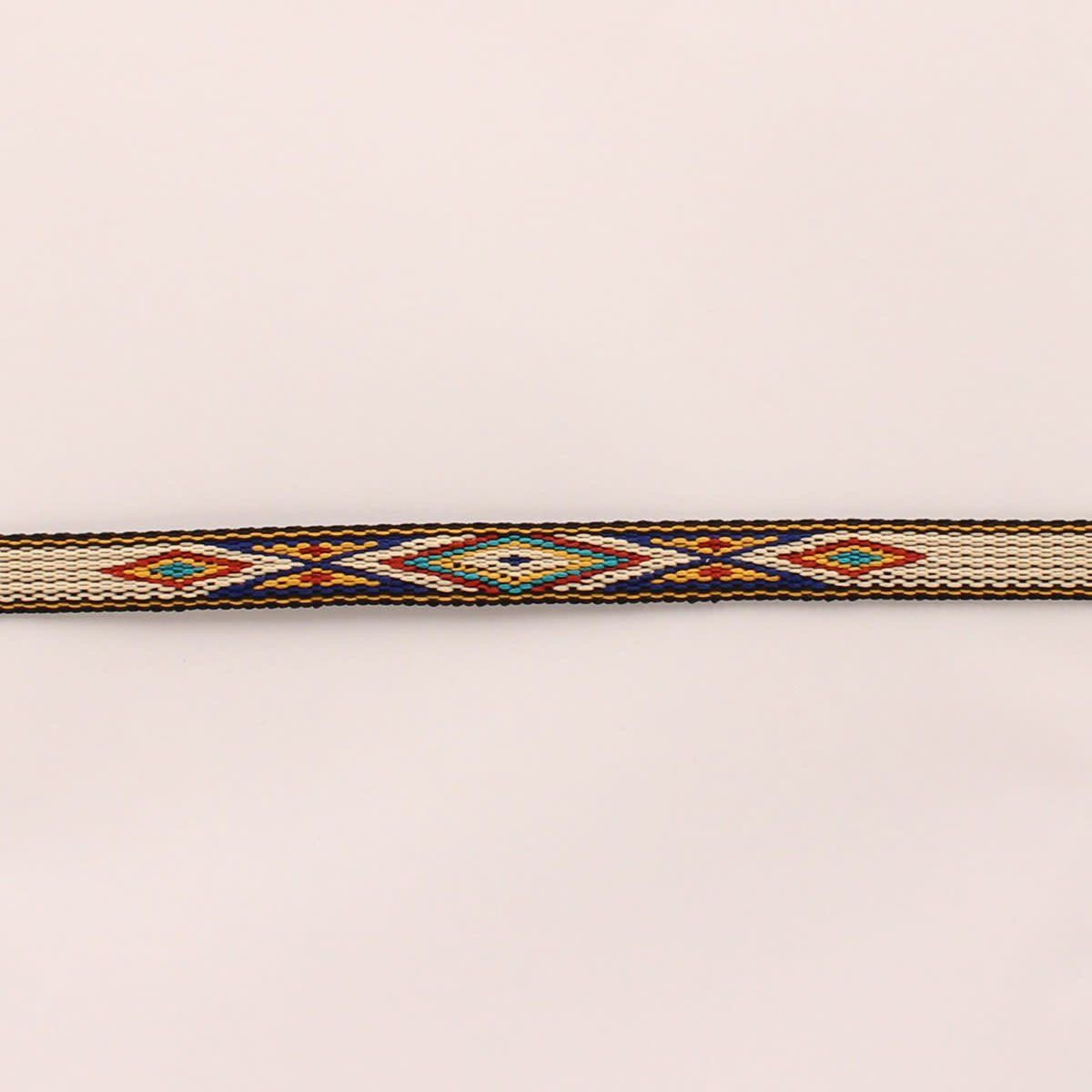 Hat Band - 1/2" Ribbon With Tassel Multi Color