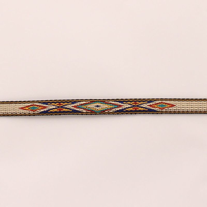 Hat Band - 1/2" Ribbon With Tassel Multi Color