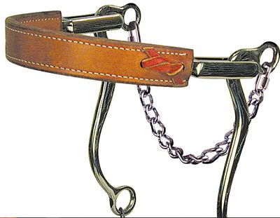 Hackamore - Reinsman Mechanical Flat Leather Nose, Stage C, Horse  Size