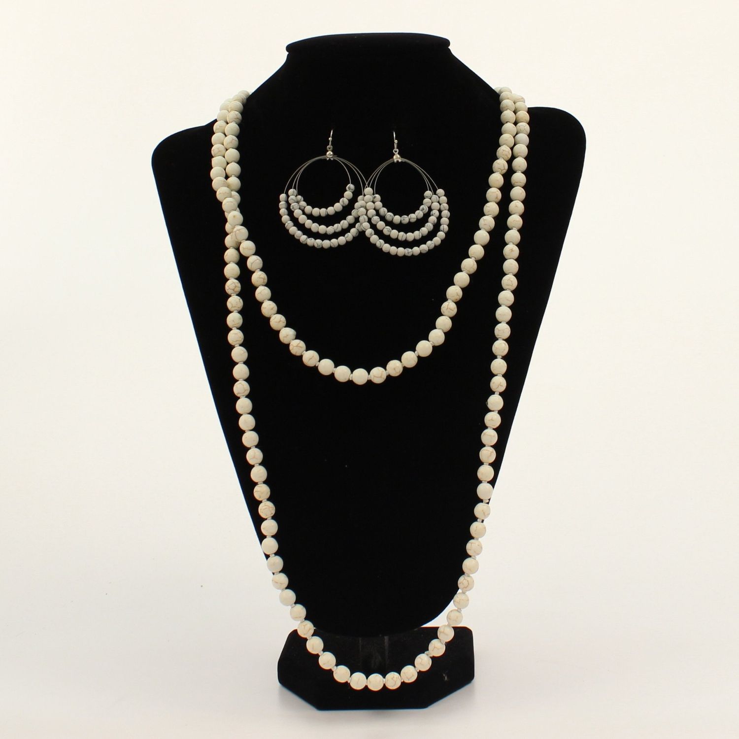 Necklace Set - Marble Bead