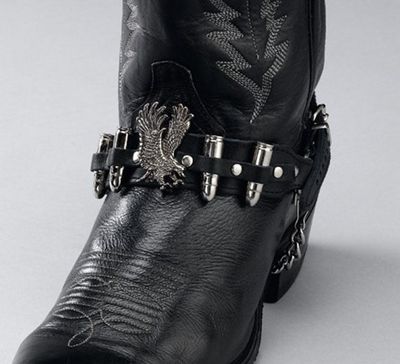 Boot Chain - Eagle and Bullet Shells
