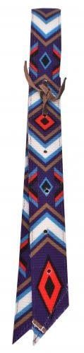 Showman Nylon Off Billet Purple Diamond Design
