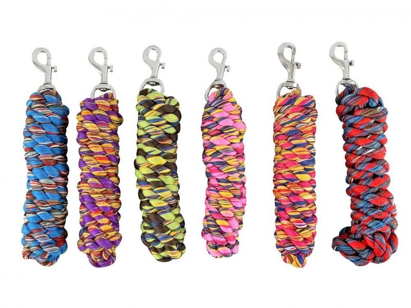 Braided Rag Lead - 6' Assorted Colores
