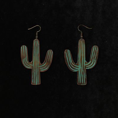 Earrings - Blazin Roxx Cactus