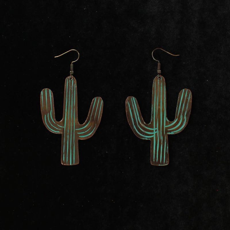 Earrings - Blazin Roxx Cactus