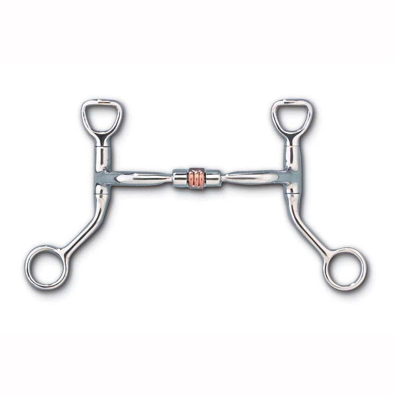 Myler HBT Shank Comfort Snaffle with Copper Roller MB 03 - 5"