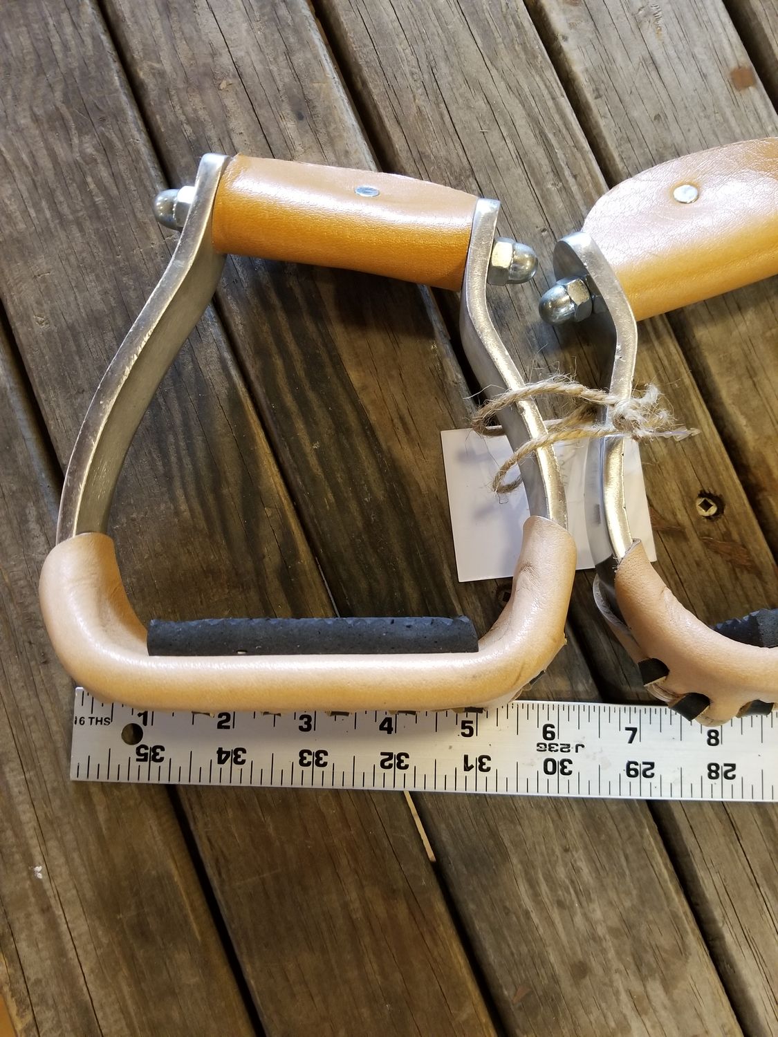 Wild Star Aluminum Offset Barrel Racer Stirrups