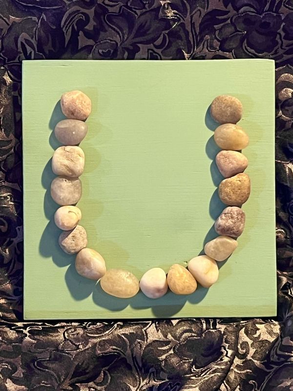 Wall Plaque - Stone Horseshoe