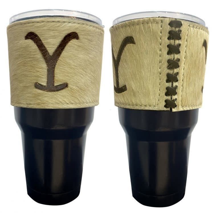 Insulated Black Tumbler "Y" - 30oz