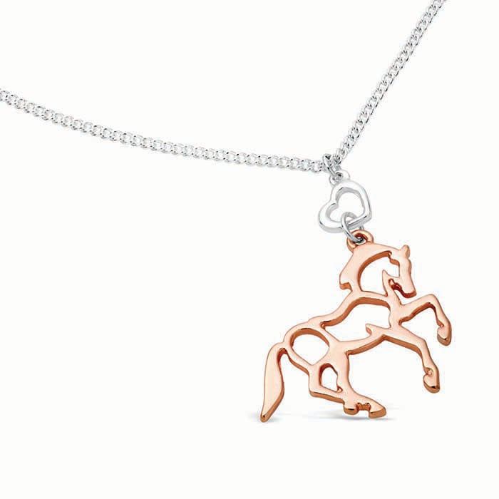 Necklace - Rose Gold Horse
