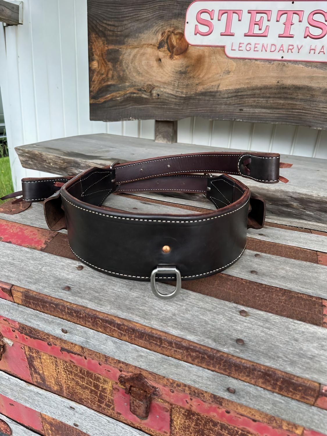 Circle L Wide Roper Flank Cinch w/ Billets