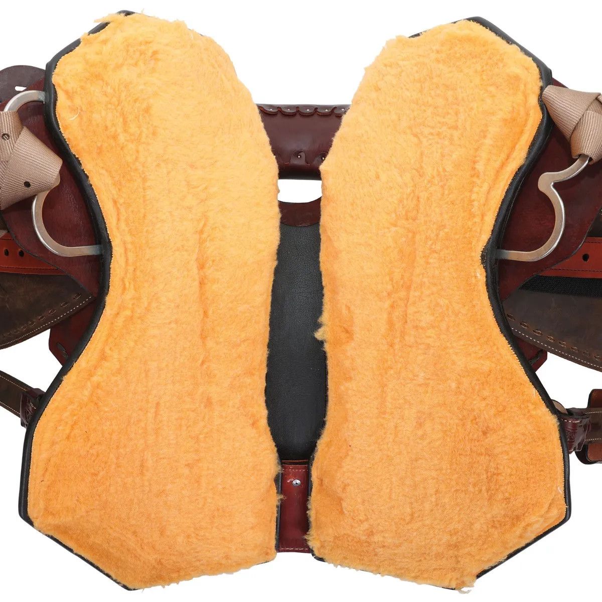 16" Wide Bar Circle Y Jackson Flex2 Trail Saddle