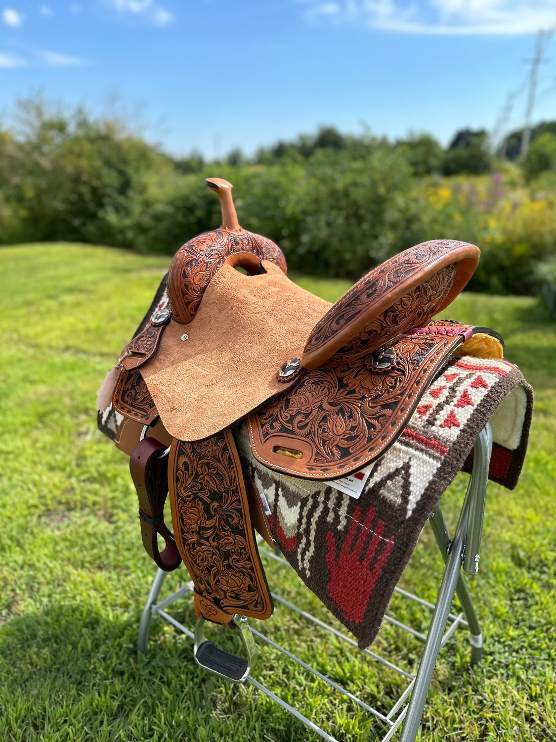 15" Wild Star Barrel Saddle
