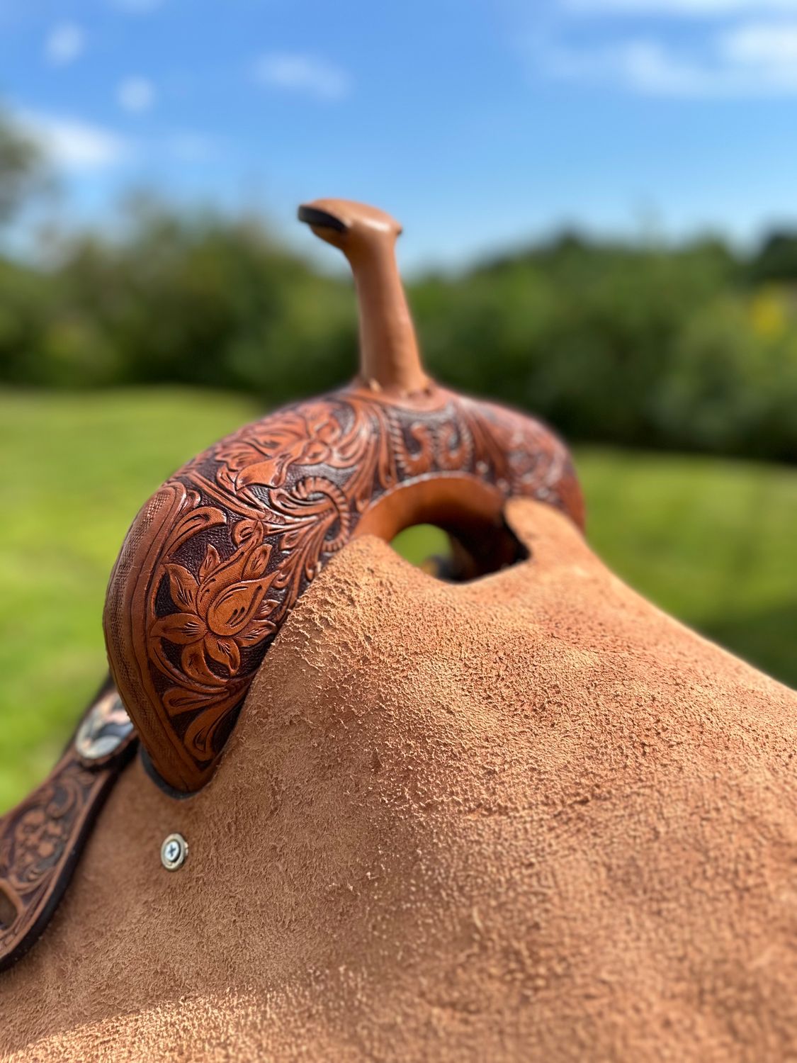15" Wild Star Barrel Saddle