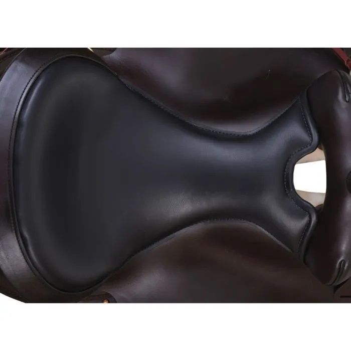 15" Wide Circle Y High Horse - Eldorado Cordura Trail Saddle - Black