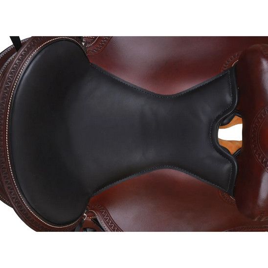 16" Reg Circle Y Ridgeline Trail Saddle Flex2, Chestnut